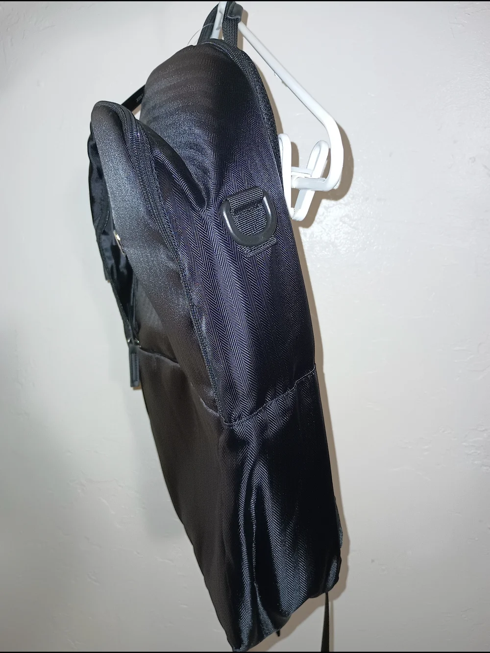 Source Unknown Black Men's Travel Backpack